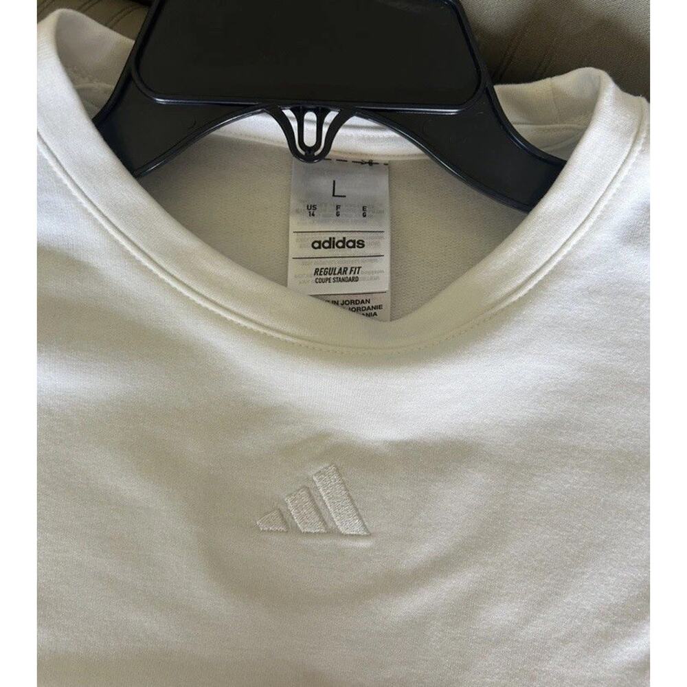 NWT Adidas Girls' Embroidered Training Lightweight Long Sleeve Pullover - Picture 6 of 6